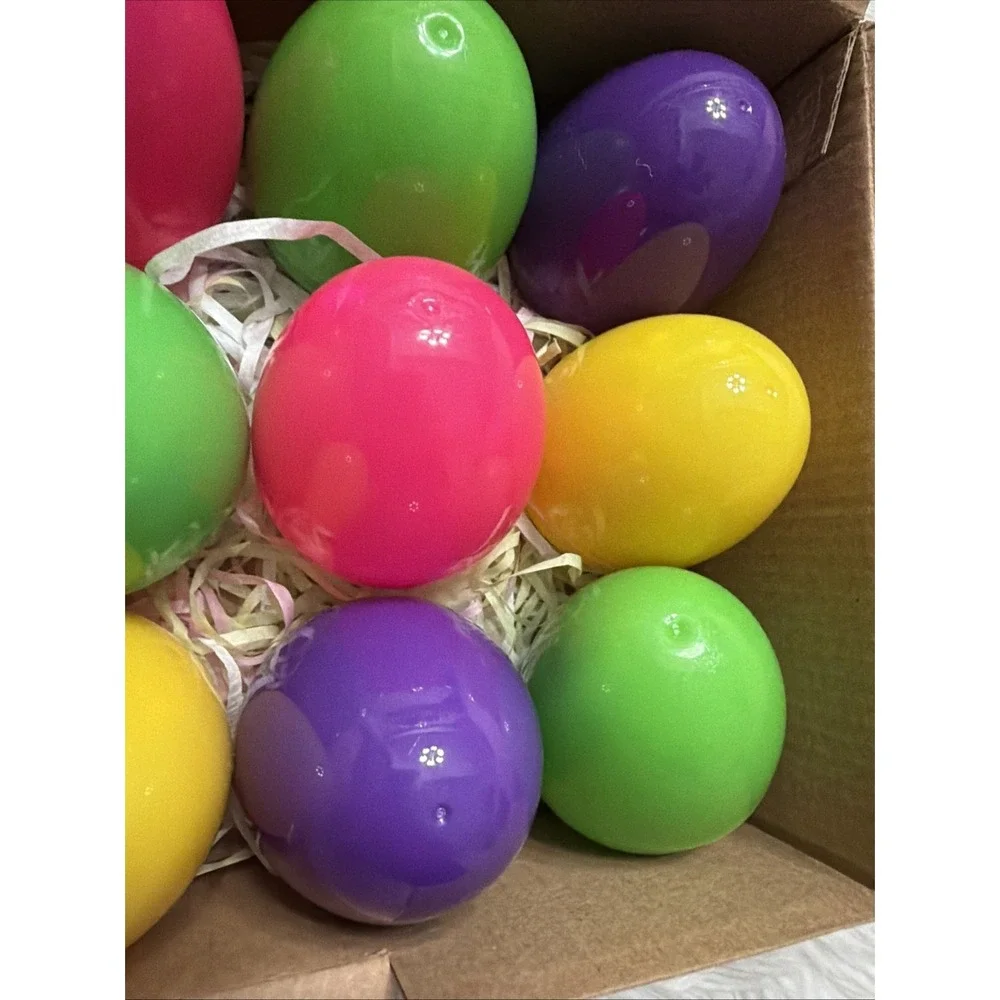 HiDreamy 12 Pack Pre-Filled Easter Eggs with Die-Cast Racing Cars Party Favors